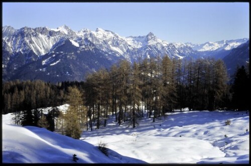 [Bürserberg, Winterlandschaft Tschengla]