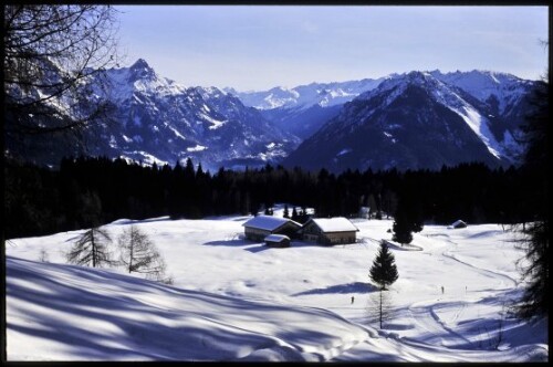 [Bürserberg, Ronaalpe im Winter]