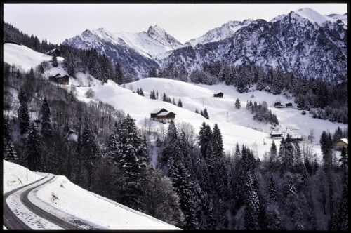[Sonntag, Winterlandschaft Seewald]
