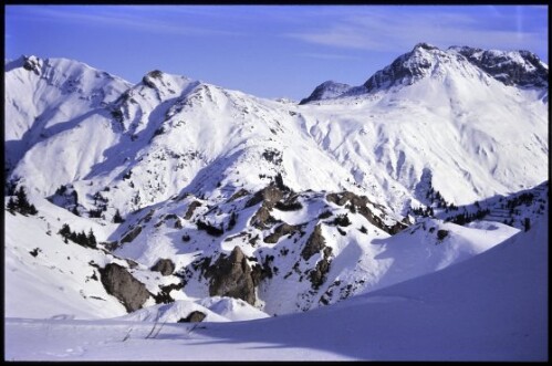 [Lech, Obere Gipslöcher im Winter]