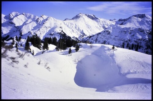 [Lech, Obere Gipslöcher im Winter]