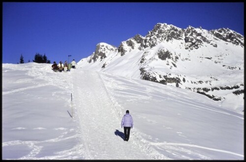 [Lech, Winterweg Oberlech-Tannegg]