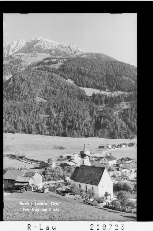Bach im Lechtal Tirol : [Bach gegen Ruitelspitzen]