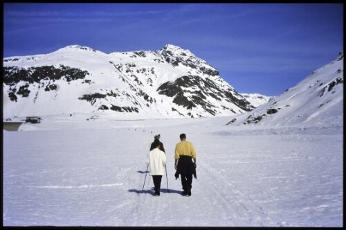 [Gaschurn, Winterweg Silvrettasee]