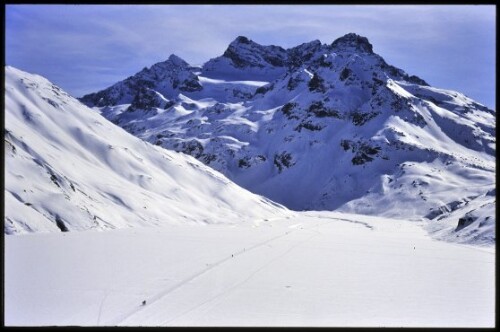 [Gaschurn, Winterweg Silvrettasee]