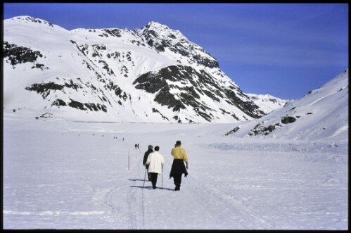 [Gaschurn, Winterweg Silvrettasee]