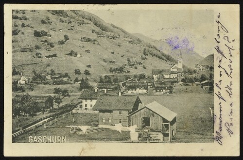 Gaschurn : [Carte postale - Postkarte ...]