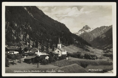Gaschurn im Montafon, m. Vallüla 2812 m