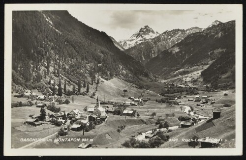 Gaschurn im Montafon 986 m