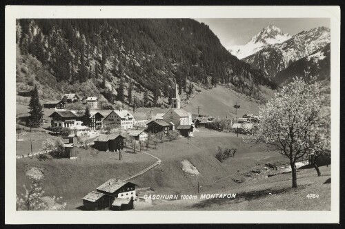 Gaschurn 1000 m Montafon