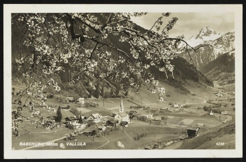 Gaschurn 1000 m g. Vallula