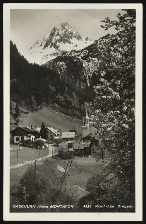 Gaschurn 1000 m Montafon