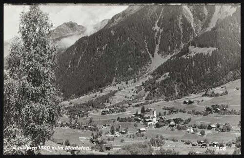 Gaschurn 1000 m im Montafon