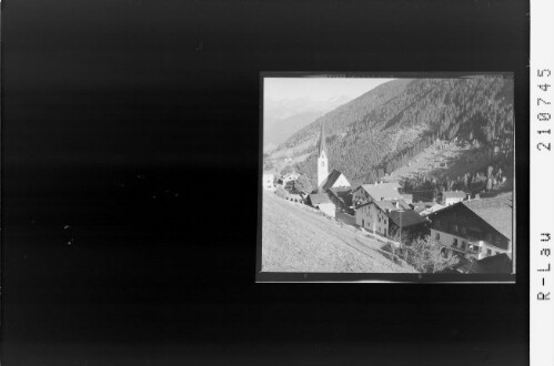 [Kappl im Paznaun gegen Rotpleisskopf / Tirol]