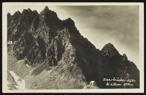 [Gaschurn Partenen] Saarbrücker-Hütte : Kl. Litzner 2786 m