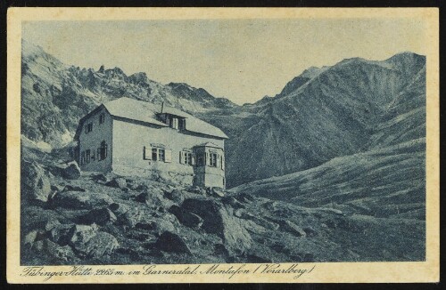 [Gaschurn] Tübinger Hütte 2265 m im Garneratal Montafon (Vorarlberg)