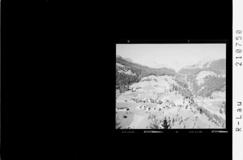 Kappl Paznauntal, Tirol : [Kappl im Paznaun gegen Hohe Spitze und Weisskogel]