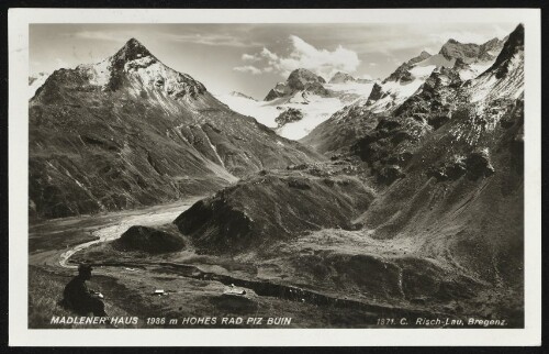 [Gaschurn] Madlener Haus 1986 m Hohes Rad Piz Buin