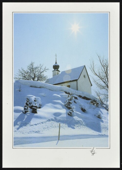 [Gaschurn] : [ Maria Schnee  in Gaschurn Montafon, Österreich ...]