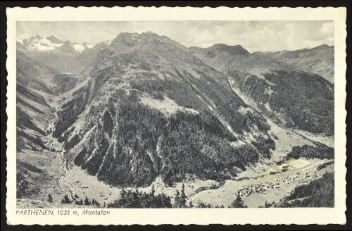 [Gaschurn] Parthenen, 1021 m, Montafon