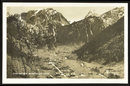 [Gaschurn] Parthenen Montafon 1021 m