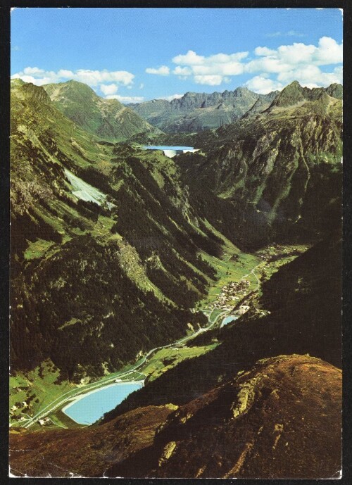 [Gaschurn Partenen] : [Partenen im Montafon, 1051 m, gegen Kops und Ballunspitze, 2671 m Vorarlberg, Austria ...]