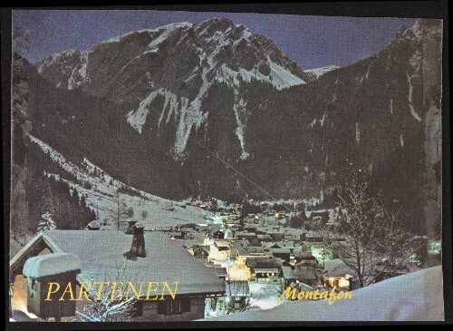 [Gaschurn] Partenen Montafon : [Gasthof Pension Sonne A-6794 Partenen Fam. Berger, Tel. 0 55 58/308 ...]