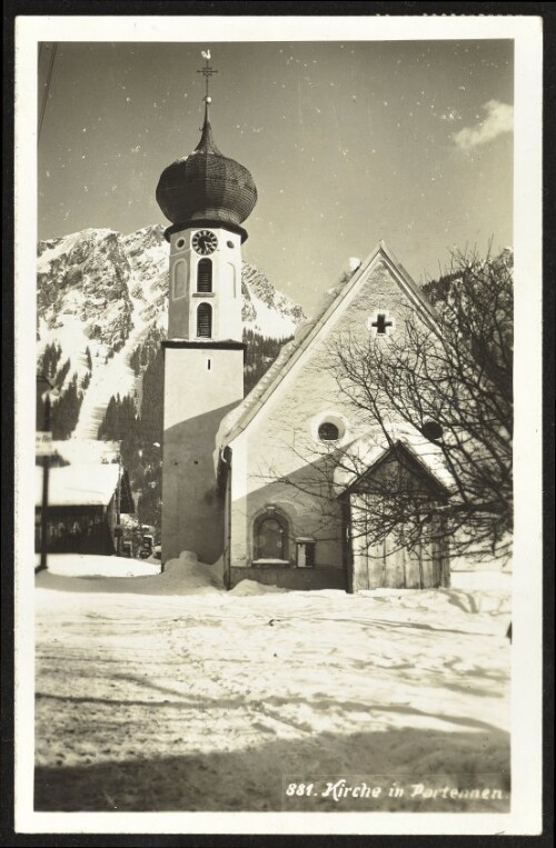 [Gaschurn] Kirche in Partennen