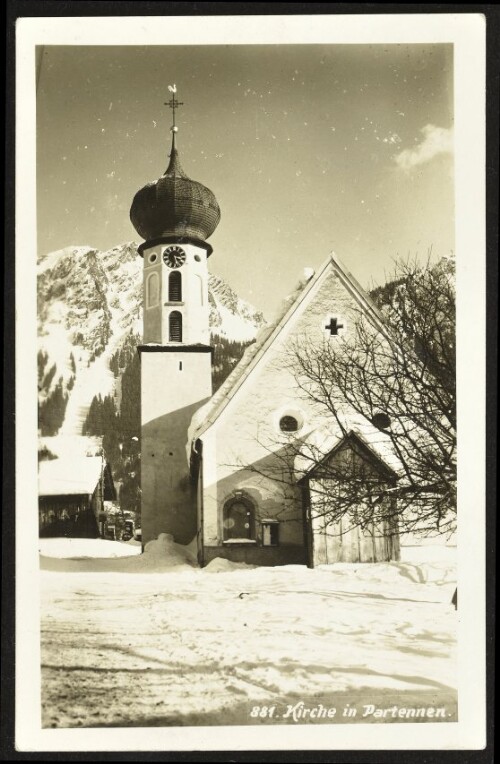 [Gaschurn] Kirche in Partennen