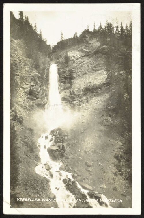 [Gaschurn] Verbellen Wasserfall b. Parthenen Montafon