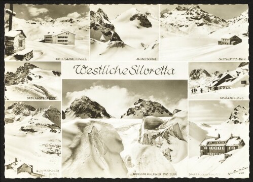 [Gaschurn Partenen] Westliche Silvretta : Hotel Silvrettasee : Dreiländerspitze : Wiesbadner Hütte ... ;