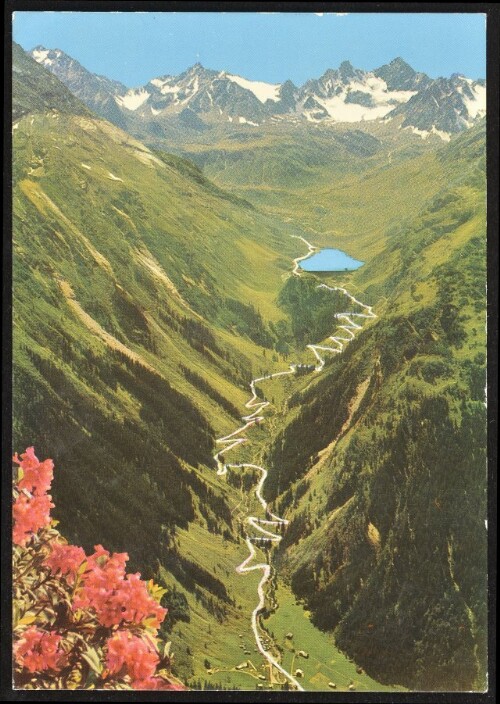 [Gaschurn Partenen] : [Silvretta - Hochalpenstrasse, Vorarlberg Mit Vermuntstausee und Litznergruppe Österreich-Austria-Autriche ...]