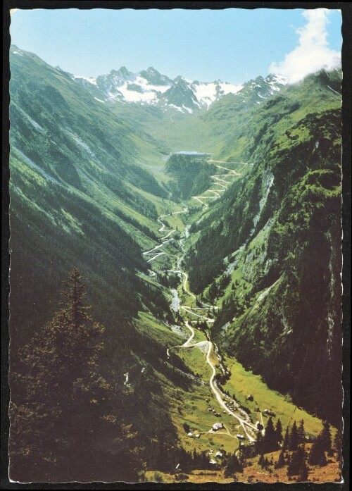 [Gaschurn Partenen] : [Silvretta-Hochalpenstraße zur Bieler Höhe, 2021 m, Montafon, Vorarlberg ...]