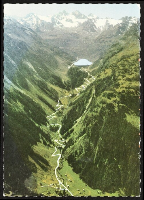 [Gaschurn Partenen] : [Silvretta-Hochalpenstraße, Stausee Vermunt, Litznergruppe (3110 m) ...]