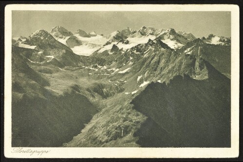 [Gaschurn Partenen] Silvrettagruppe : [Silvrettagruppe: Hohes Rad, Gr. Buin, Kl. Buin, Silvrettahorn, Schattenspitze ...]