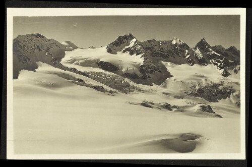 [Gaschurn Partenen] : [Silvretta Silvrettahorn, 3091 m, von der Ochsenscharte, 2970 m ...]