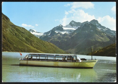 [Gaschurn] : [Silvrettasee, 2071 m, mit Blick in die Silvretta Montafon - Vorarlberg ...]