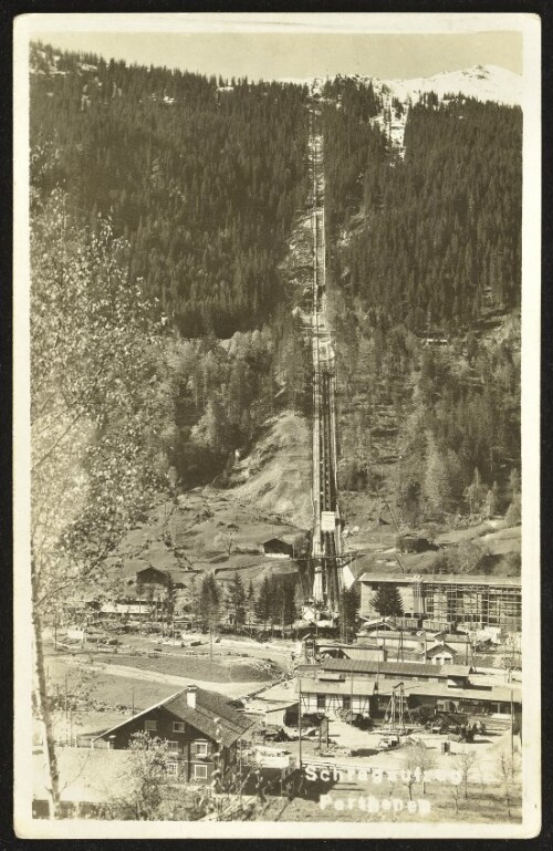 [Gaschurn] Schrägaufzug Parthenen