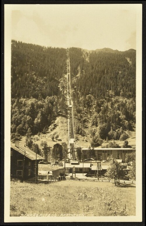 [Gaschurn] Schrägaufzug - Parthenen