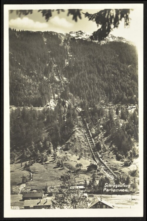 [Gaschurn] Schrägaufzug Partennen