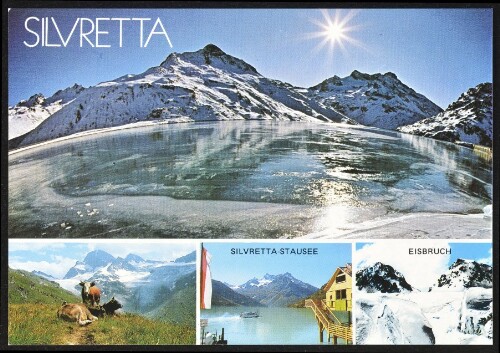 [Gaschurn Partenen] Silvretta : Silvretta-Stausee : Eisbruch ... : [Sommer - Freizeit - Erlebnis in der schönen Silvretta im Montafon, Vorarlberg - Austria ...]
