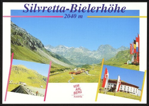 [Gaschurn Partenen] Silvretta-Bielerhöhe 2040 m Vorarlberg Austria