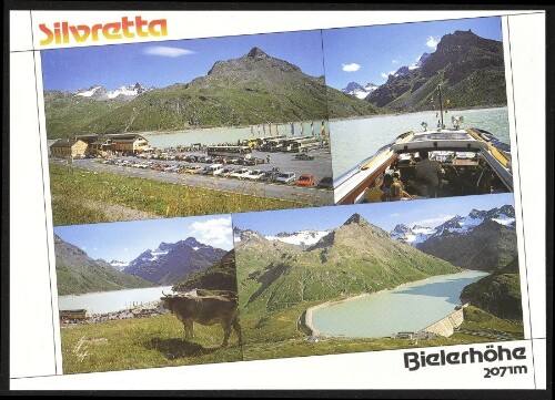 [Gaschurn Partenen] Silvretta : Bielerhöhe 2071 m : [Silvretta, Bielerhöhe, 2071 m Scheitelpunkt der Silvretta-Hochalpenstraße Vorarlberg und Tirol, Österreich ...]