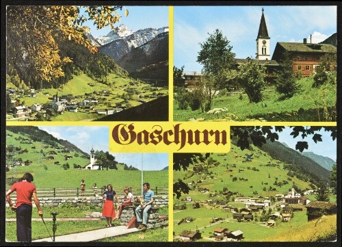 Gaschurn : [Erholungs- u. Urlaubsort Gaschurn im Montafon ...]