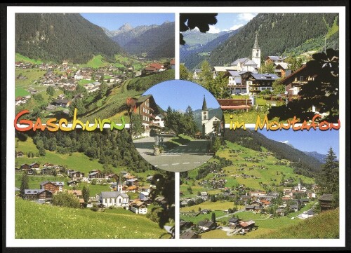 Gaschurn im Montafon : [Gaschurn im Montafon, 980 m, Vorarlberg, Österreich ...]