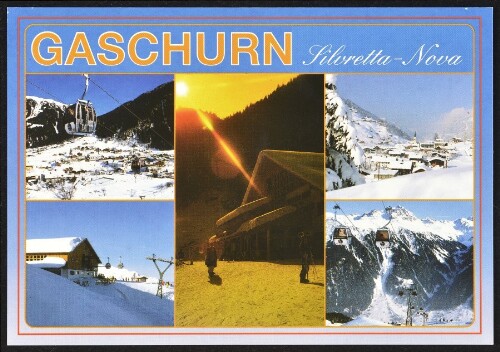 Gaschurn : Silvretta - Nova : [Wintersport - Freizeit - Erlebnis im schönen Gaschurn mit dem Schigebiet Versettla - Silvretta Nova 1000 - 2020 m, im Montafon - Vorarlberg - Austria ...]
