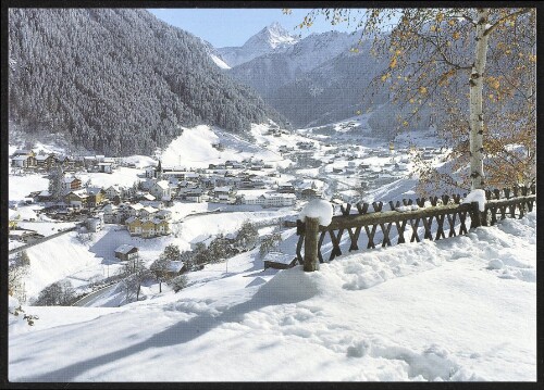 [Gaschurn] : [Gaschurn, 980 m, gegen die Vallüla, 2813 m Montafon, Österreich ...]