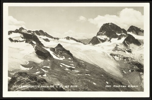 [Gaschurn] Dreiländerspitze 3212 m Gr. u. Kl. Piz Buin