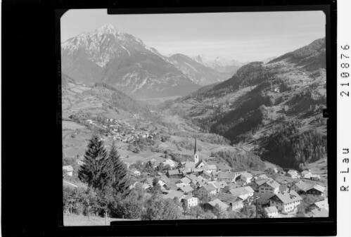 Wenns im Pitztal, Tirol : [Wenns im Pitztal gegen Tschirgant und Mieminger Gebirge]