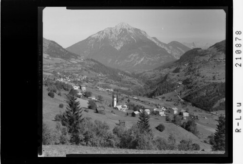 Wenns, Pitztal, Tirol : [Wenns im Pitztal gegen Tschirgant und Mieminger Gebirge]